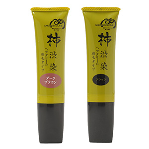 柿渋染ヘアクリーム 刷毛タイプ